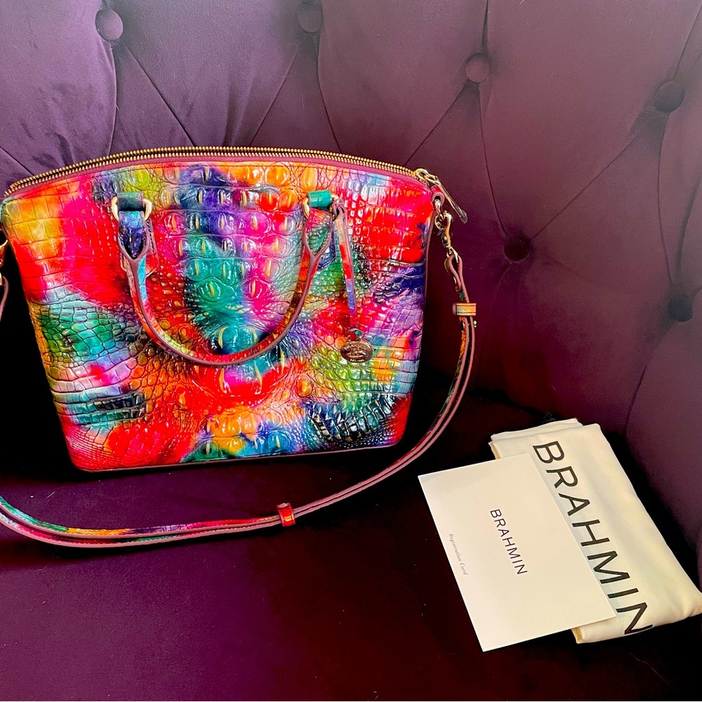 BRAHMIN DUXBURY  ‘FALL STRUCK’